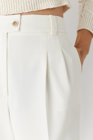 Pantalon droit - Ivoire