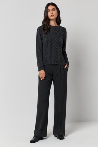 Pantalon de costume - Gris foncé