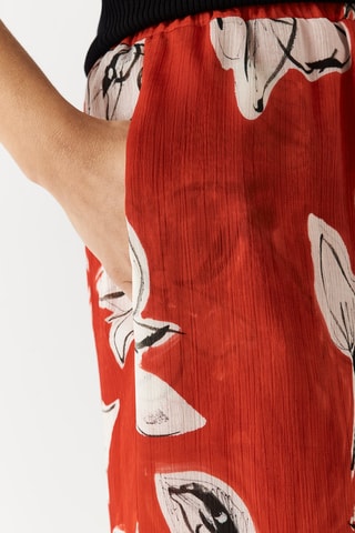 Pantalon palazzo - Rouge