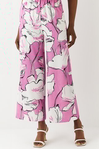 Pantalon palazzo - Rose