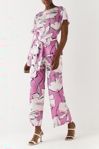 Pantalon palazzo - Rose