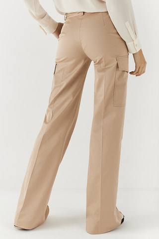 Pantalon cargo - Camel