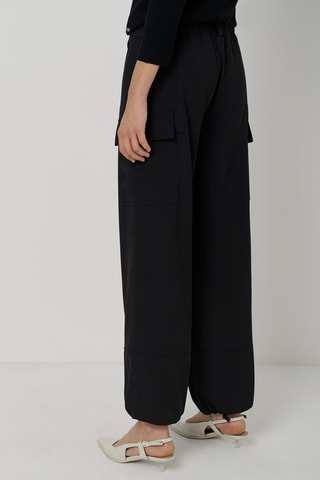 Pantalon cargo - Noir