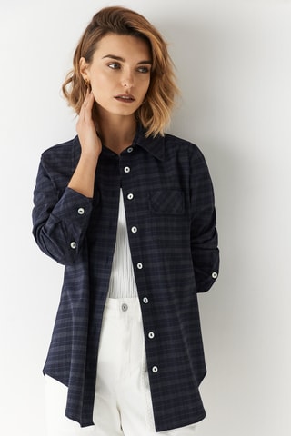 Chemisier - Bleu marine