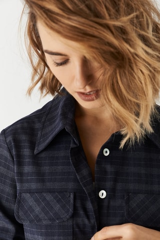 Chemisier - Bleu marine