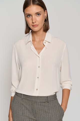 Chemisier - Blanc cassé