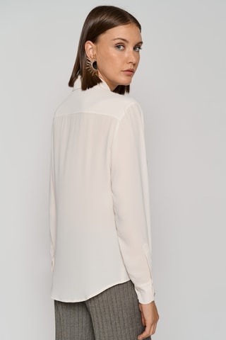 Chemisier - Blanc cassé