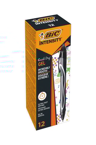 12 stylos Gel-ocity Quick Dry - Noir