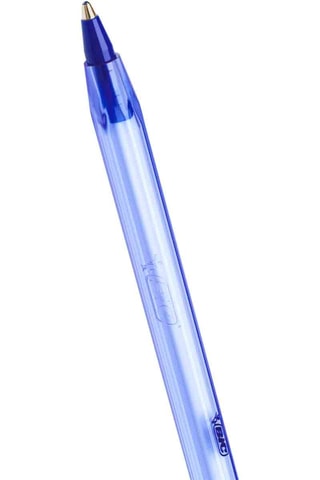 50 Cristal Soft Stylos-bille pointe moyenne - Bleu