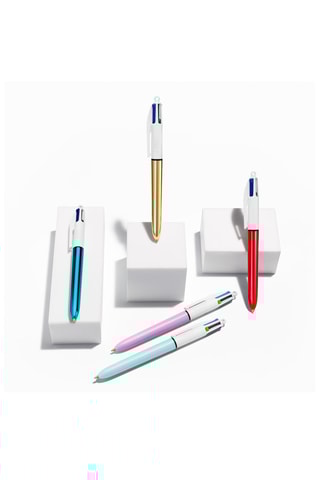 5 stylos-bille 4 couleurs My 4 Colours Box - 8 encres