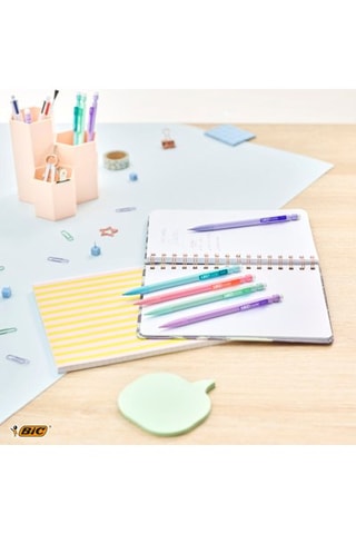 5 portemines Matic Pastel - 0,7 mm - HB