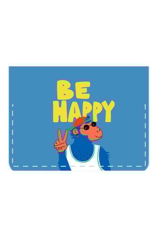 Porte-cartes en cuir Mariisoré - Ciel