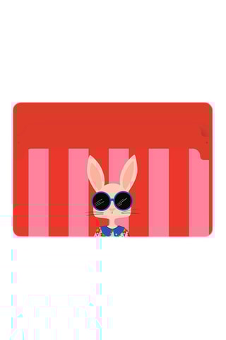 Porte-cartes en cuir Mariisoré - Rouge