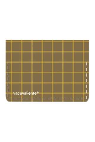 Porte-cartes en cuir - Vert olive