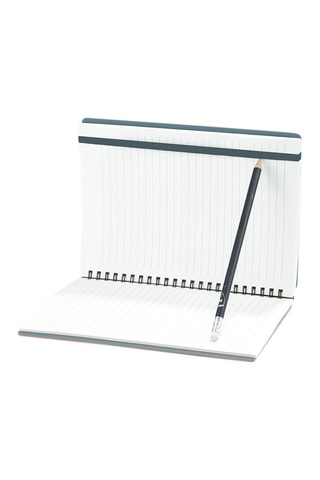 Taccuino a spirale a righe Plein Air - 80 pagine - Verde chiaro - 14 x 22 x 1 cm