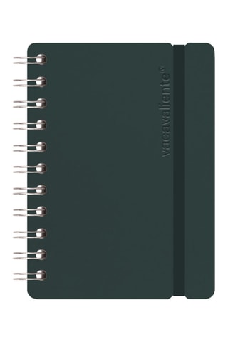 Carnet ligné à spirale Studio - 80 pages - Vert - 12,5 x 15,5 x 1,5 cm