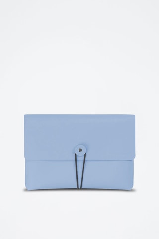 Porte-documents en cuir Urban - Bleu - 24 x 16 x 3 cm