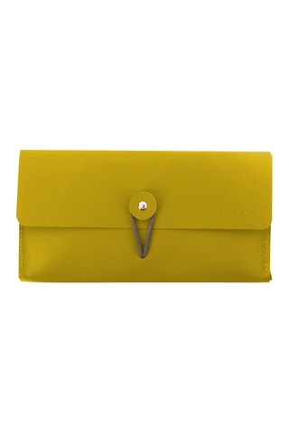 Porte-documents en cuir - Vert Olive - 24 x 13 x 4 cm