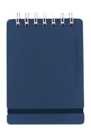 Bloc-notes à spirale Studio - 80 pages - Bleu marine - 11 x 16,5 cm