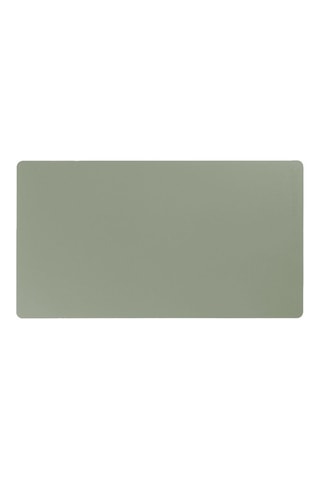 Tapis de bureau en cuir - Kaki - 65,5 × 35,5 cm