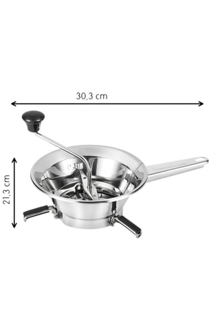 Petit moulin à légumes en acier inoxydable Classic