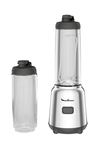 Blender Mix & Move - 2 x 0,6 l - 300 W - 1 vitesse - Gris