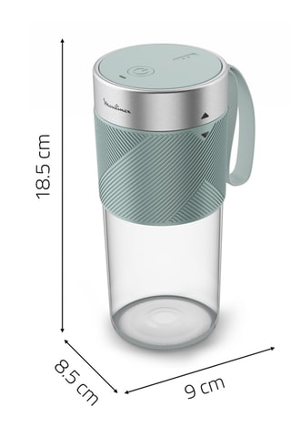 Mini blender portable sans fil Lightmix - 300 ml - Transparent