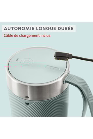 Mini blender portable sans fil Lightmix - 300 ml - Transparent