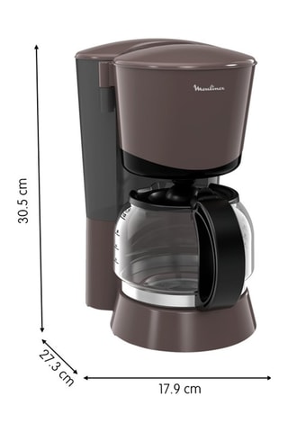 Cafetière filtre Rio - 1,25 l - 870 W - Noir