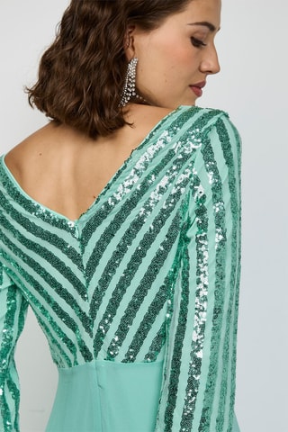 Vestido largo  - Verde