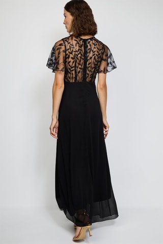 Vestido largo  - Negro