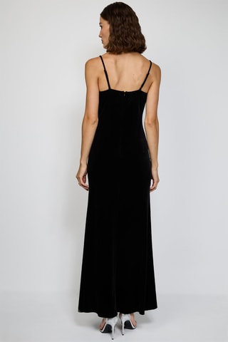 Vestido largo  - Negro