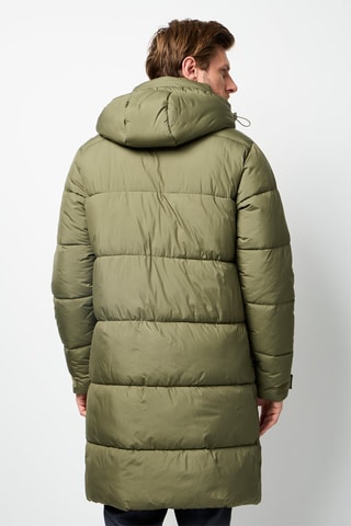 Anorak con capucha  - Caqui