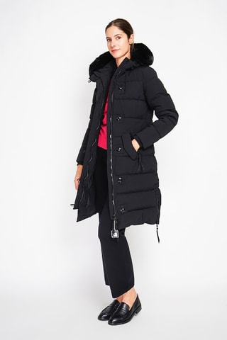 Anorak con capucha  - Negro