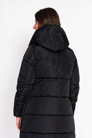 Anorak con capucha  - Negro