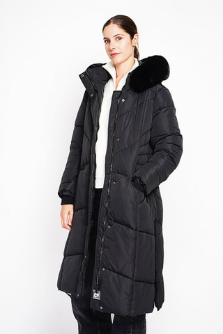Anorak con capucha  - Negro