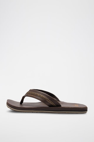 Infradito in pelle - Marrone - Quiksilver