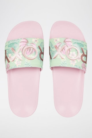 Ciabatte slider - Verde acqua - Roxy