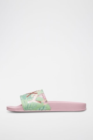 Ciabatte slider - Verde acqua - Roxy