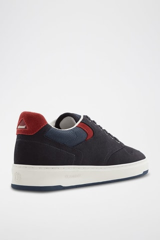Sneakers in pelle scamosciata - Nero - Element