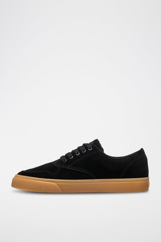 Sneakers in pelle scamosciata - Nero - Element