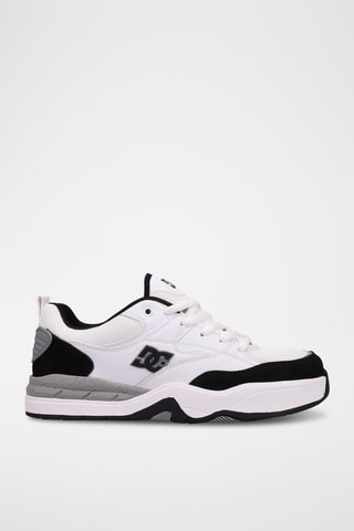 Sneakers in pelle scamosciata - Bianco e nero - DC Shoes