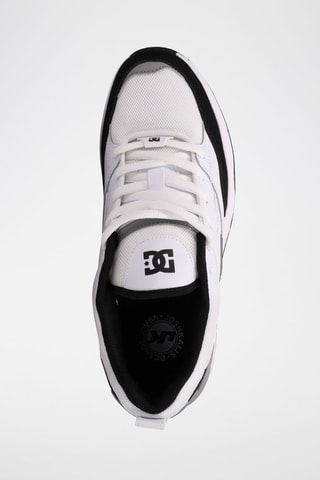 Sneakers in pelle scamosciata - Bianco e nero - DC Shoes