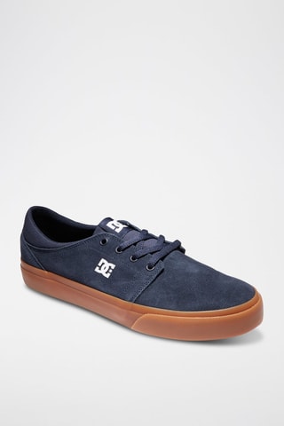 Sneakers in pelle scamosciata - Navy - DC Shoes