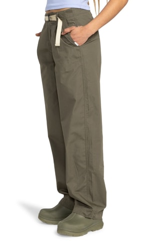 Pantaloni a vita alta - Verde oliva - Element