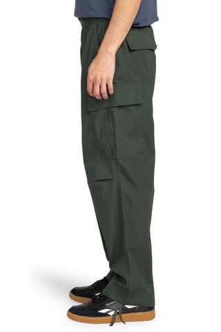 Pantaloni cargo in cotone bio - Verde scuro - Element