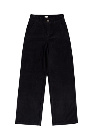 Pantaloni in velluto a vita alta - Nero - Roxy