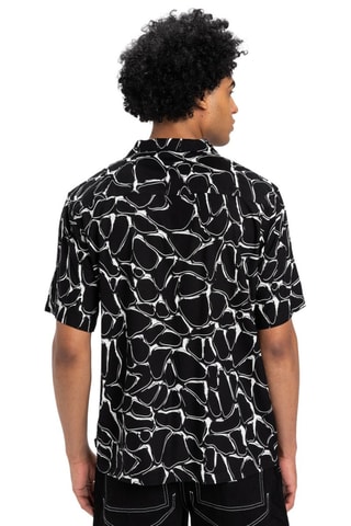 Camicia - Nero e grigio chiaro - Quiksilver