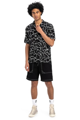 Camicia - Nero e grigio chiaro - Quiksilver