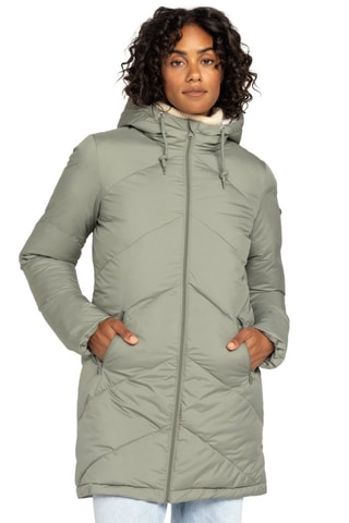 Piumino con cappuccio - Kaki - Roxy